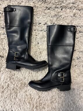 Clark's -- Women’s Black Knee Length Boots Size 7.5